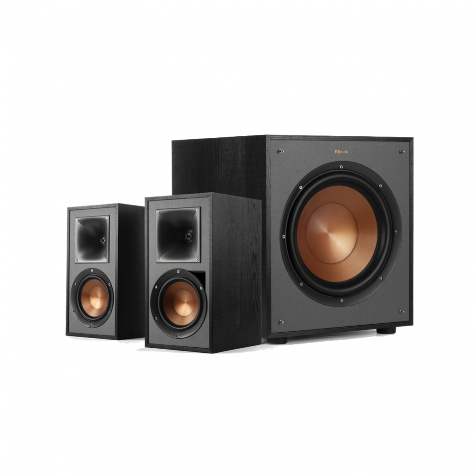 Klipsch R-51PM & R-100SW Aktivt Högtalarpaket Stereo 2.1
