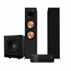 Yamaha R-N800A & Klipsch R-800F med Dynavoice CSB-V12 Stereopaket 2.1 Yamaha R-N800A & Klipsch R-800F med Dynavoice CSB-V12 Stereopaket 2.1