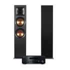 Yamaha R-N600A & Klipsch R-820F Stereopaket med streaming Yamaha R-N600A & Klipsch R-820F Stereopaket med streaming