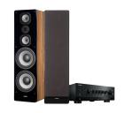 Yamaha R-N800A & Dynavoice Challenger M-105 EX v4 Ek Stereopaket Golvhögtalare Yamaha R-N800A & Dynavoice Challenger M-105 EX v4 Ek Stereopaket Golvhögtalare