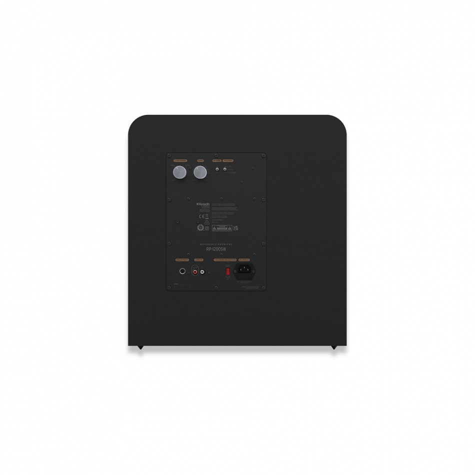 Klipsch RP-1200SW aktiv subwoofer med trådlös möjlighet, 2-PACK