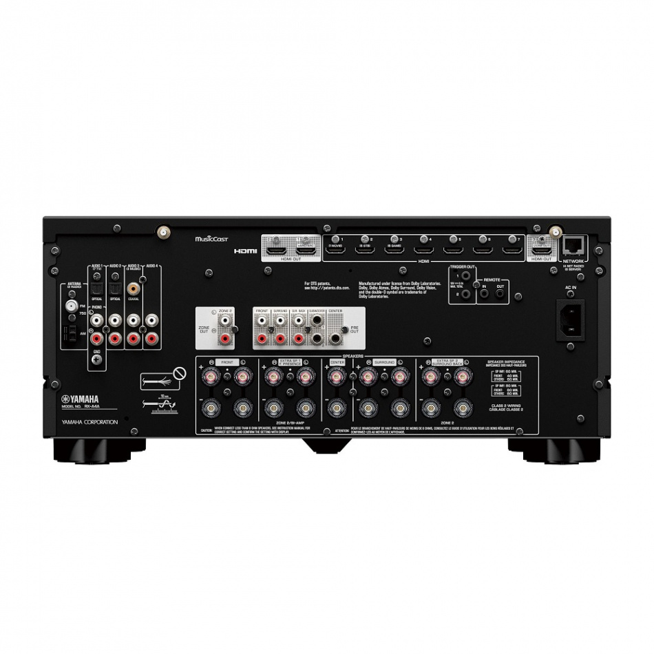 Yamaha RX-A4A & Dynavoice Definition DF-8 MKII Svart Hemmabiopaket 5.0