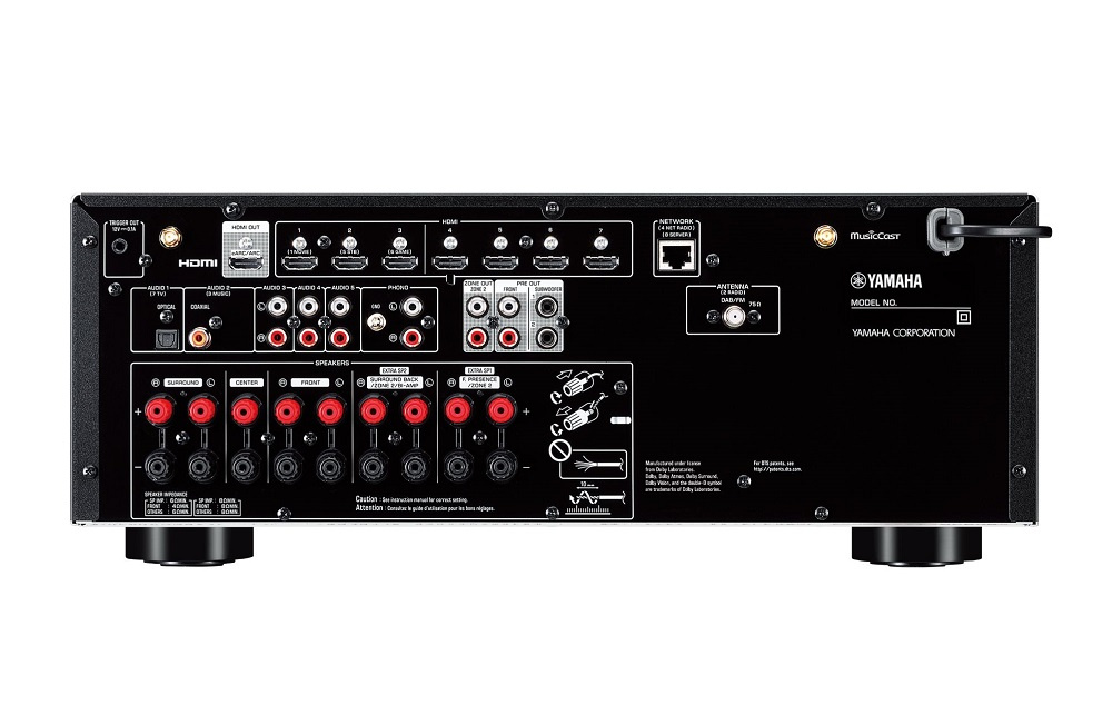 Yamaha RX-V6A & Dynavoice Challenger M-105 EX v.4 Facet Högtalarpaket Hemmabio 5.1