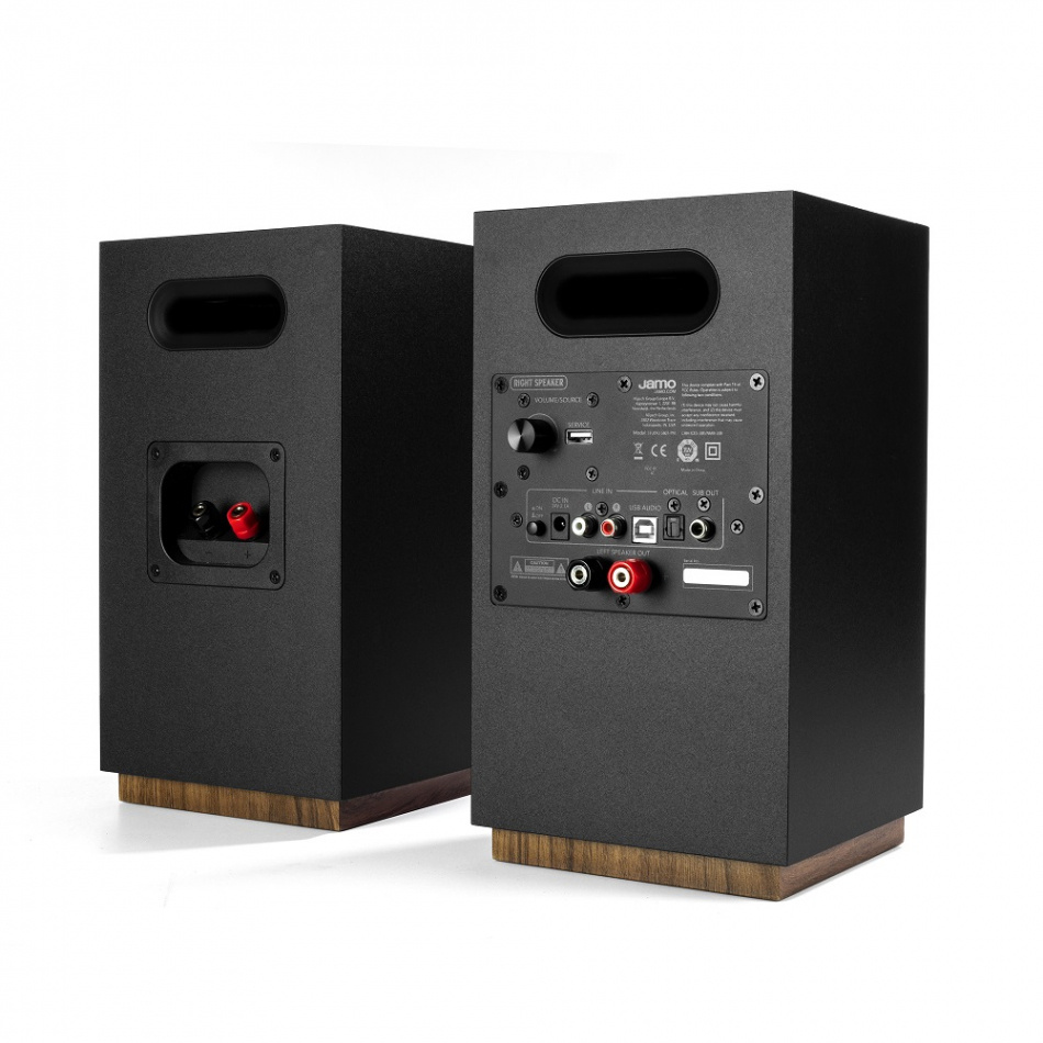 Jamo Studio-8 S801PM & Audio Pro SW-10 Aktivt Högtalarpaket 2.1 Svart