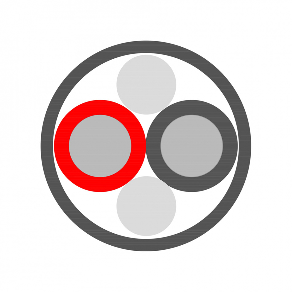 Supra Skyflex 2x1.6 FRHF högtalarkabel svart, 150 meters spole