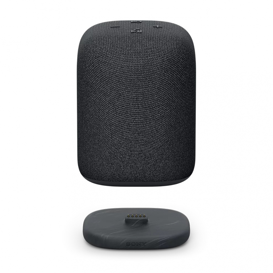 Sony LinkBuds Speaker trådlös bärbar högtalare med Bluetooth, svart 2-PACK