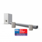 Yamaha True X Bar 50A Dolby Atmos Soundbar Hemmabiosystem, ljusgrå Yamaha True X Bar 50A Dolby Atmos Soundbar Hemmabiosystem, ljusgrå