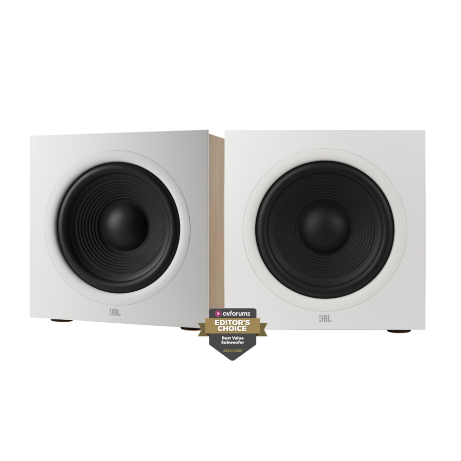JBL Stage 220P aktiv subwoofer, latte 2-PACK