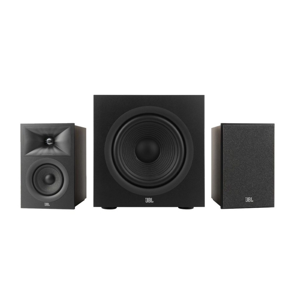 JBL Stage 240B med Stage 200P Högtalarpaket 2.1 Espresso