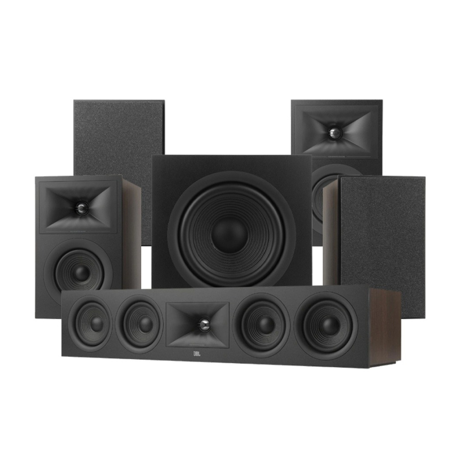 JBL Stage 250B Högtalarpaket Hemmabio 5.1 Espresso