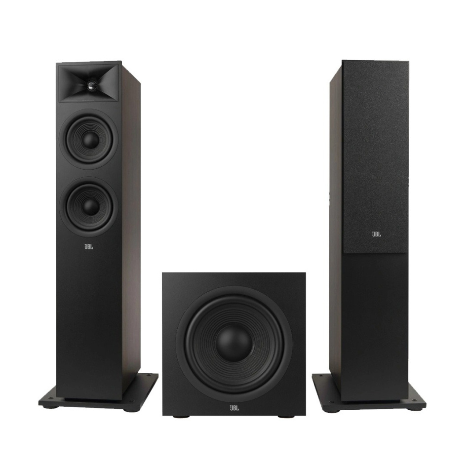 JBL Stage 260F med Stage 220P Högtalarpaket 2.1 Espresso