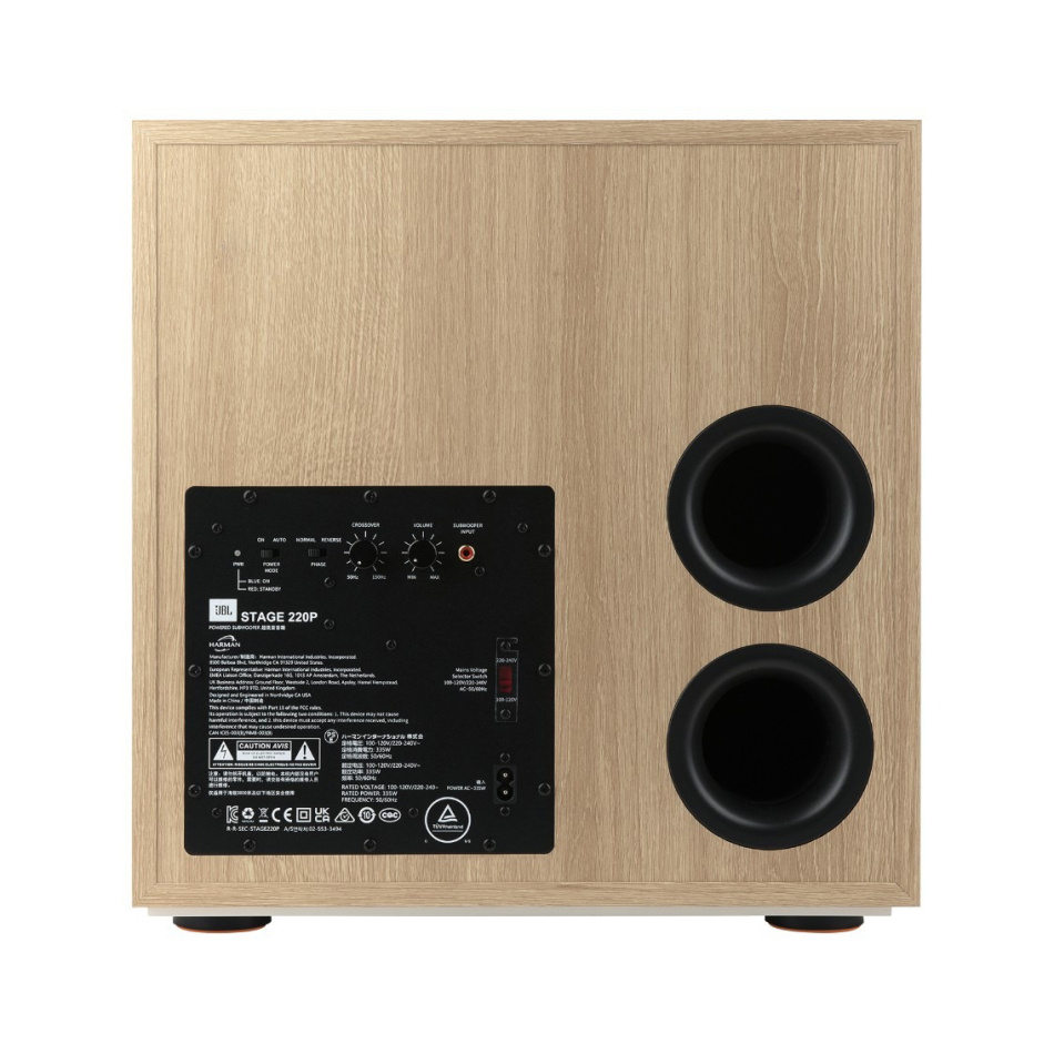 JBL Stage 260F Högtalarpaket Hemmabio 5.1 Latte