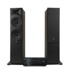 Yamaha R-N800A & JBL Stage 280F Espresso Stereosystem med streaming Yamaha R-N800A & JBL Stage 280F Espresso Stereosystem med streaming