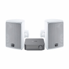WiiM Amp & Magnat Symbol X130 Vita Utomhushögtalare Stereopaket WiiM Amp & Magnat Symbol X130 Vita Utomhushögtalare Stereopaket