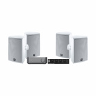 Wiim Amp med SC4B & 2 par Magnat Symbol X130 Vita Utomhushögtalare Wiim Amp med SC4B & 2 par Magnat Symbol X130 Vita Utomhushögtalare