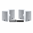 Wiim Amp med SC4B & 2 par Magnat Symbol X160 Vita Utomhushögtalare Wiim Amp med SC4B & 2 par Magnat Symbol X160 Vita Utomhushögtalare