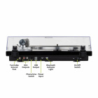 Dayton Audio TT-1BT & Magnat Monitor Reference 2A Skivspelarpaket Dayton Audio TT-1BT & Magnat Monitor Reference 2A Skivspelarpaket