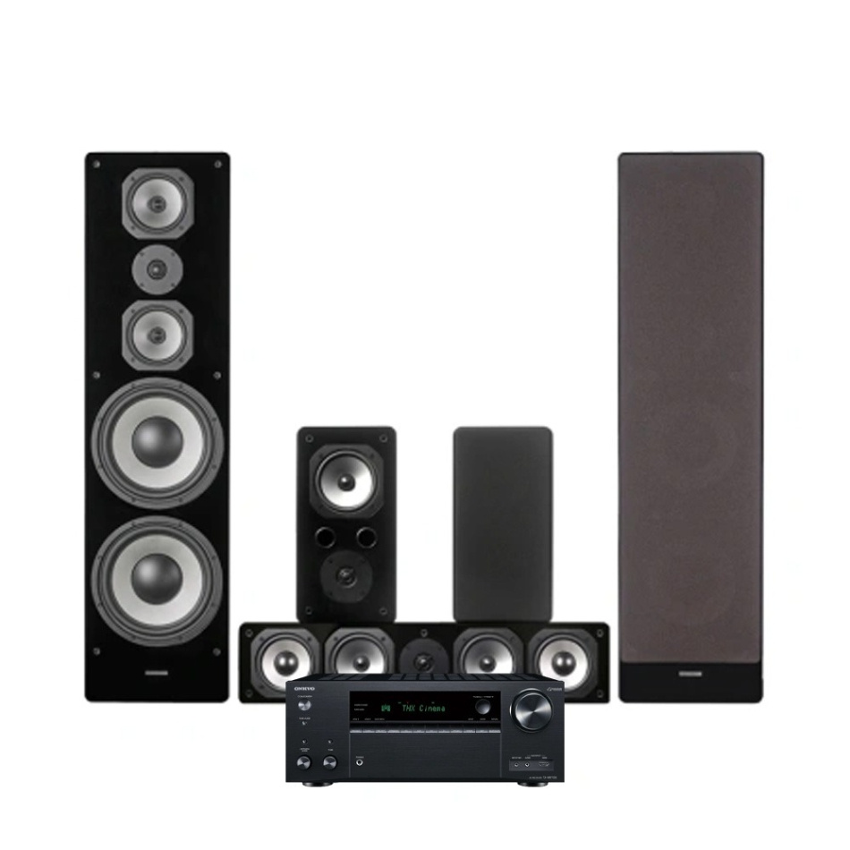 Onkyo TX-NR7100 & Dynavoice Challenger M-105 EX v.4 Hemmabiopaket 5.0