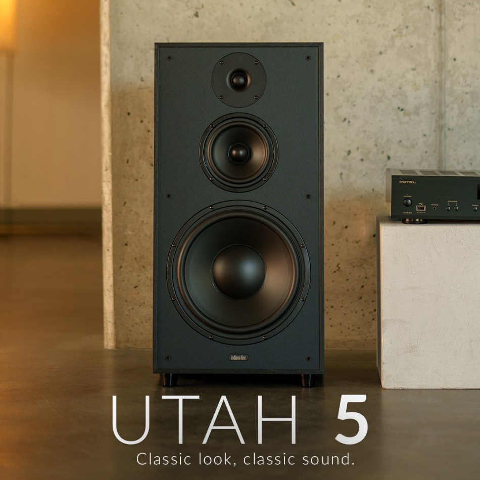 Yamaha A-S501 II & Indiana Line Utah 5 Svarta, Hifipaket
