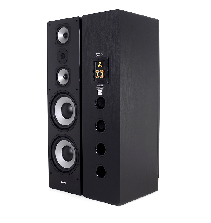 WiiM Vibelink Amp & Dynavoice Challenger M-105 EX v4 Stereopaket Golvhögtalare