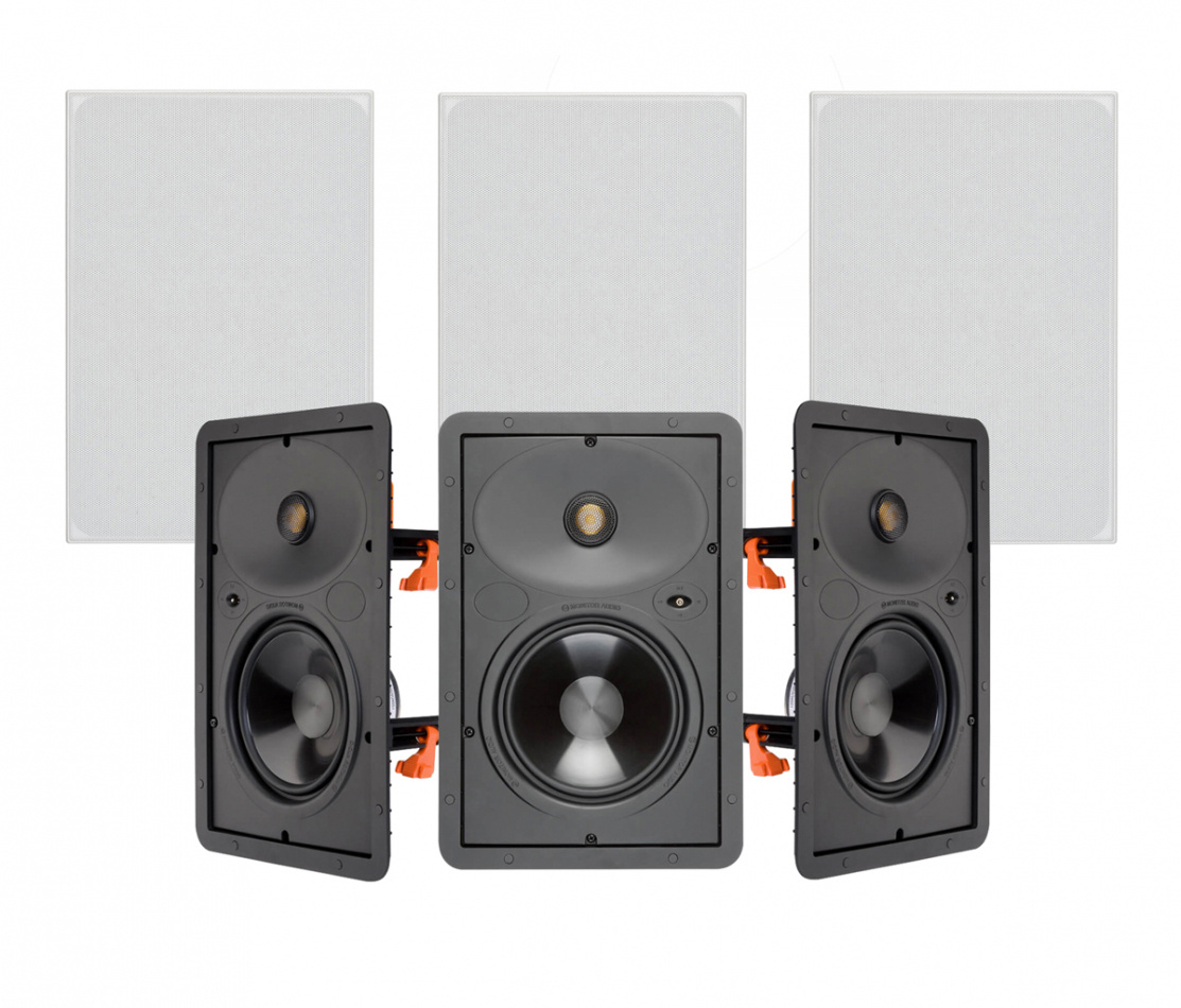Monitor Audio W-165 inbyggnadshögtalare för tak, 6-pack