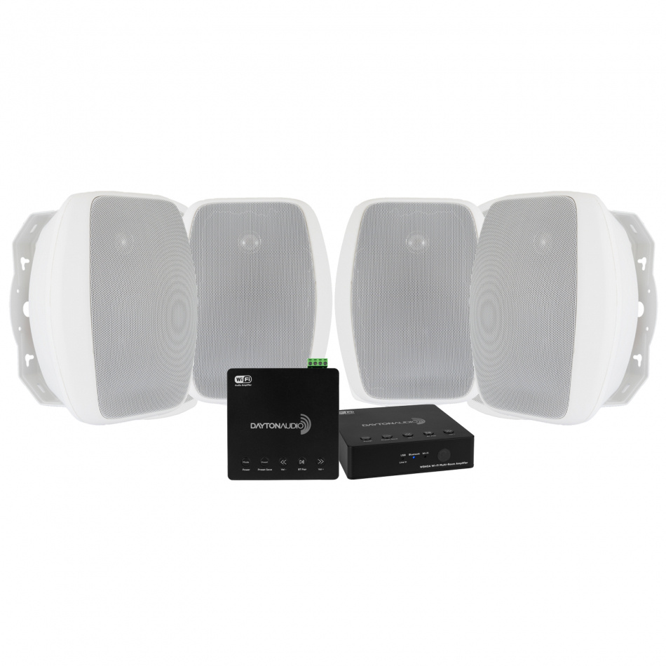 Dayton Audio WB40A & System One OD570 Utomhushögtalare, 2-PACK