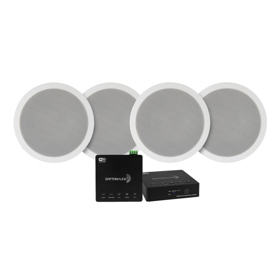 Dayton Audio WB40A & System One IC620 Inbyggnadshögtalare, 2-PACK