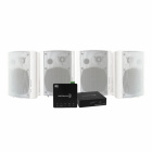 Dayton Audio WB40A & DLS MB5i Vita Utomhushögtalare, 2-PACK Dayton Audio WB40A & DLS MB5i Vita Utomhushögtalare, 2-PACK