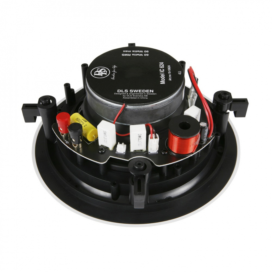 Wiim Amp med SC4B & 2 par DLS IC624 Inbyggnadshögtalare