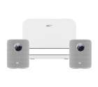 WiiM Sound streaminghögtalare vitt 2-pack med WiM Sub Pro WiiM Sound streaminghögtalare vitt 2-pack med WiM Sub Pro