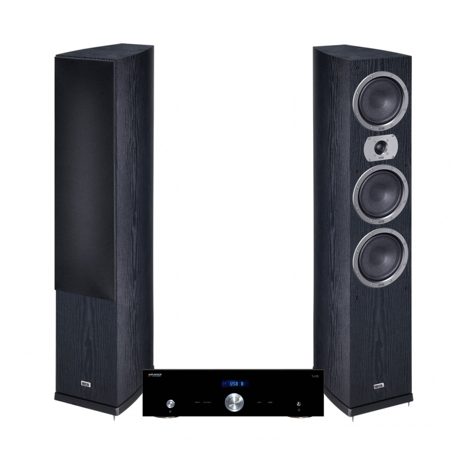 Advance Acoustic X-i75 & Heco Victa Prime 702 Stereopaket