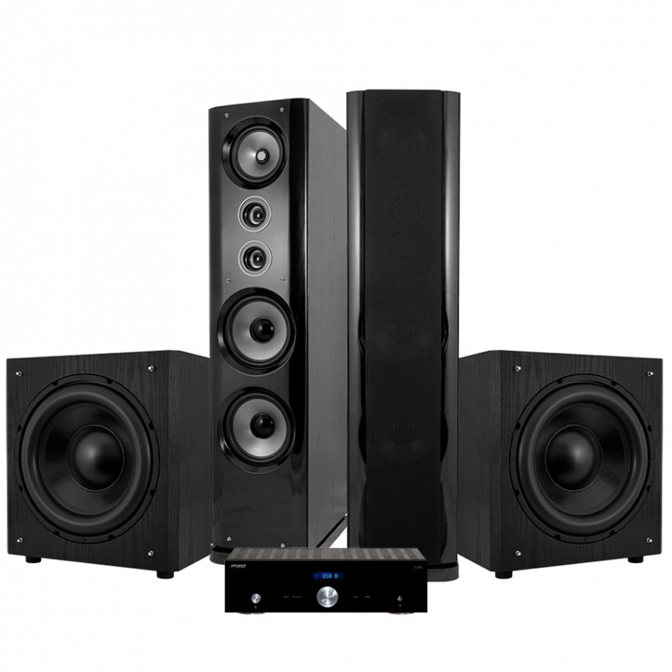 Advance Acoustic X-i75 & System One SF-168B Stereopaket 2.2