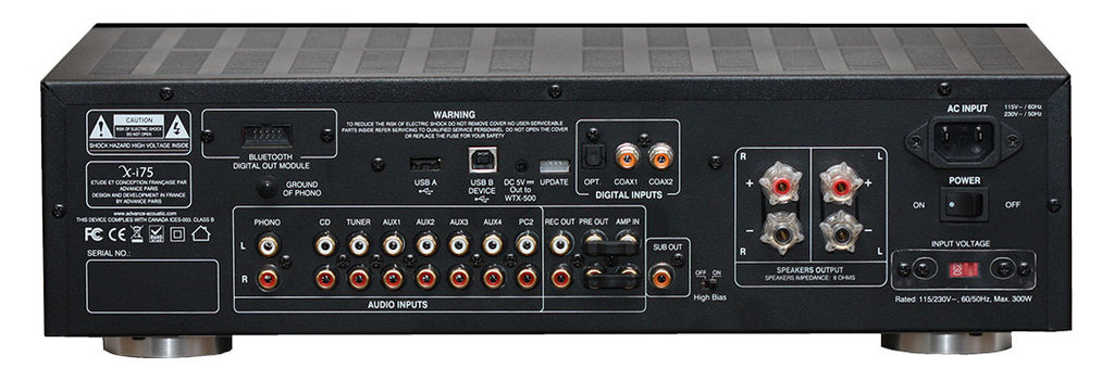 Advance Acoustic X-i75 & System One SF-168B Stereopaket 2.2