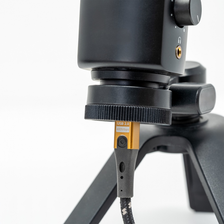 Oehlbach USB Primus C-B, USB-kabel med OCC-kopparledare