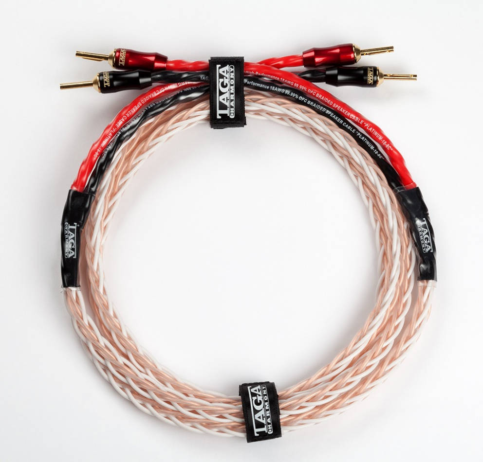 TAGA Harmony Platinum 18-8C Högtalarkabel Stereopar